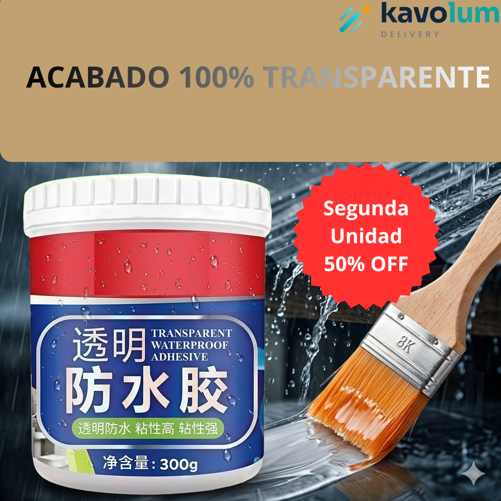 Sellador Adhesivo Transparente