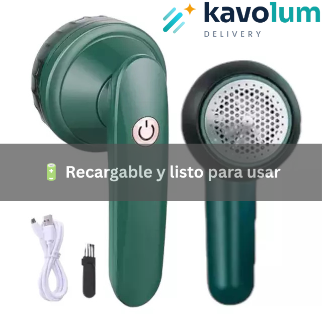 🧶✨ Quitapelusas eléctrico portátil — Recargable por USB 🔋