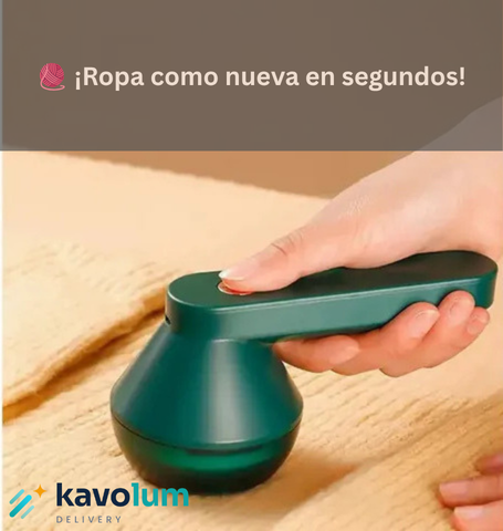 🧶✨ Quitapelusas eléctrico portátil — Recargable por USB 🔋